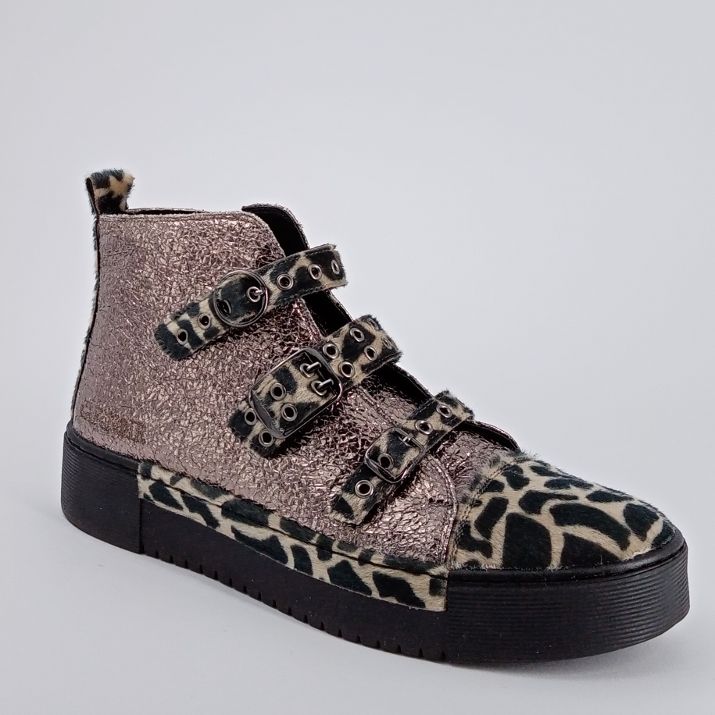 CAFENOIR . Sneakers a polacchino canna di fucile -50%