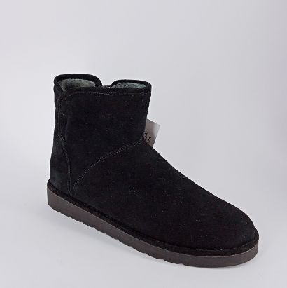 SOLDINI . Stivaletto nero foderato  shearling  -30%