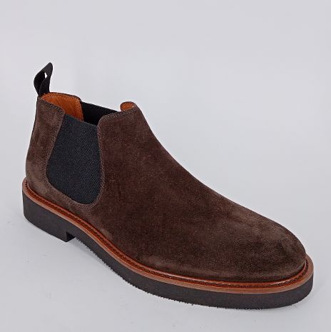 FRAU  Beatles uomo in pelle scamosciata pepe - 50%