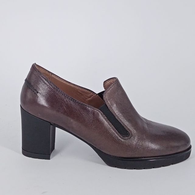 MELLUSO - Slip-on grigio con tacco -50%