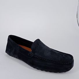 FRAU . Mocassino uomo  in camoscio blu 30%