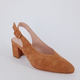 CINZIA VALLE . Chanel  sling back in camoscio coloniale  -40%