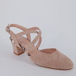 CINZIA VALLE . Chanel in camoscio sabbia  -40%