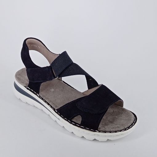 ARA . Sandalo comodo blu .