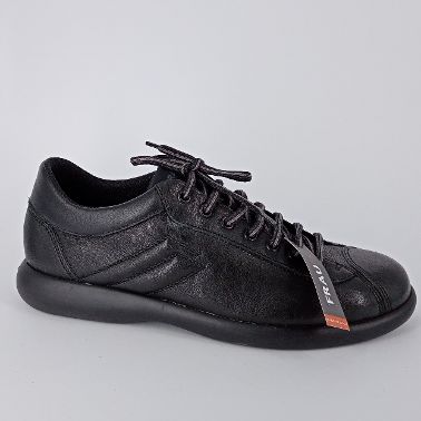 FRAU Sneakers uomo in pelle nera -30%
