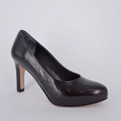 CALPIERRE  - Decolte' in pelle nero     -  50  %