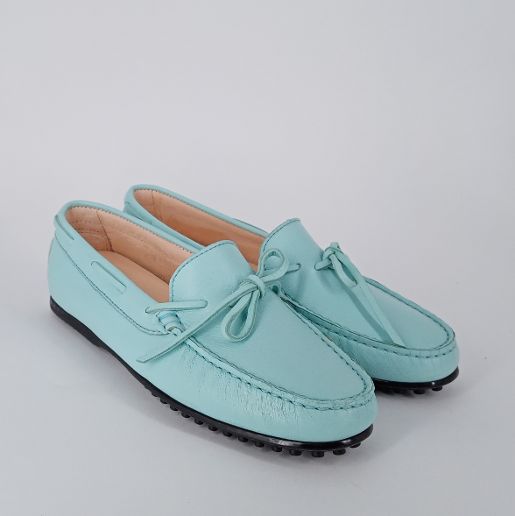 MASTRO DOMENICO . Mocassino in nappa turchese -30%