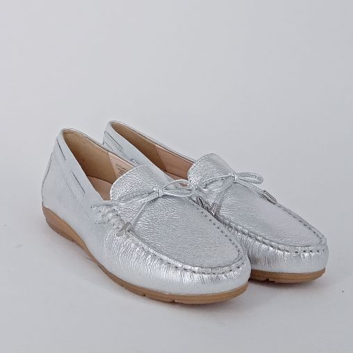 ARA : Mocassino in pelle silver - 20%