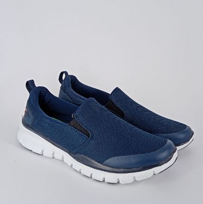 JOMA - Slip-on uomo in tessuto blu . -